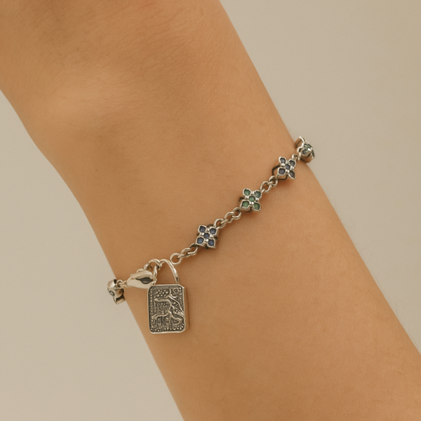 Cross Flower Bracelet