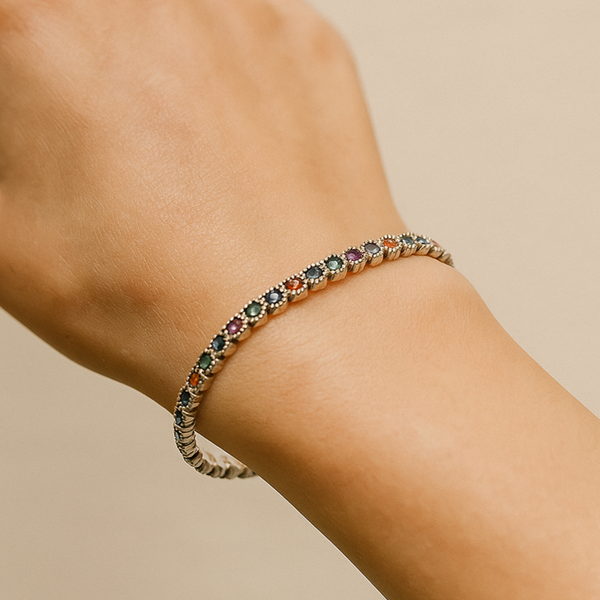 Contrast Graffiti Bracelet