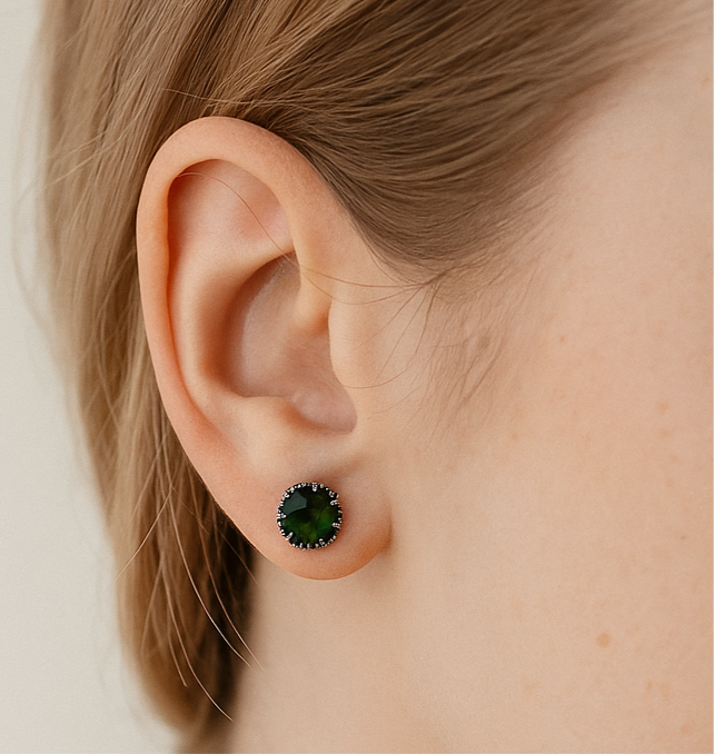 Small Cross Earrings