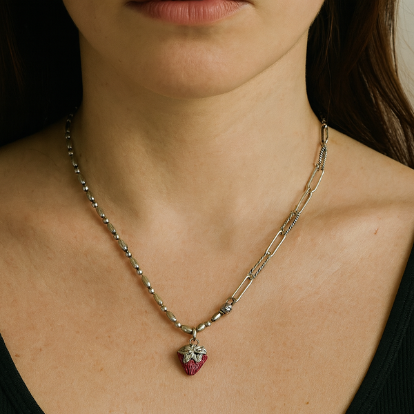 The Strawberry Necklace