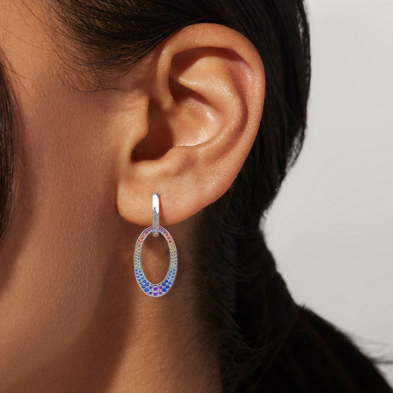 Ring Detachable Two-piece Vintage Earring